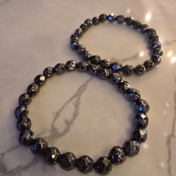 hematite bracelets 2 - Picture 2 of 7
